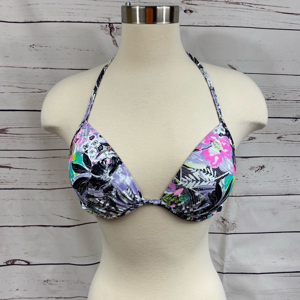 34C VS Floral Strapy Bikini Top‎